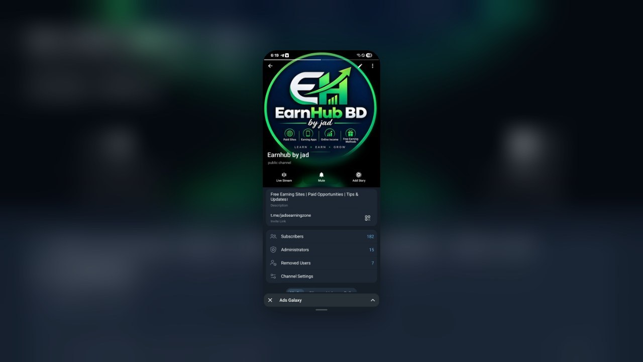Earnhub by jad