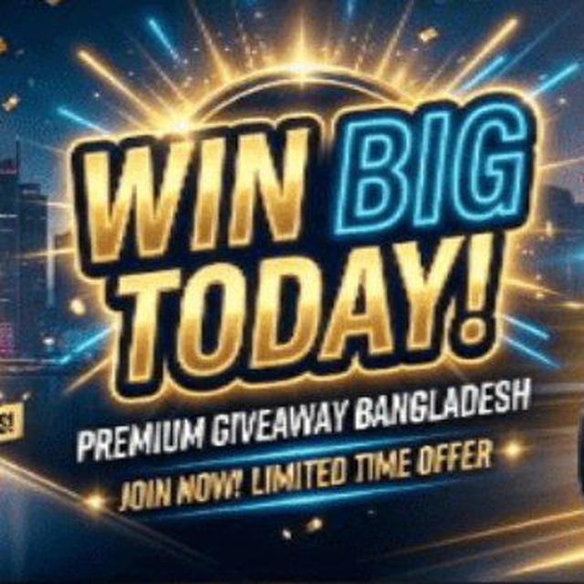 Free win giveaway, Telegram channel